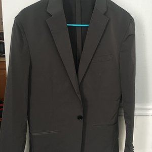Gray H&M Slim Fit Blazer Medium 40R